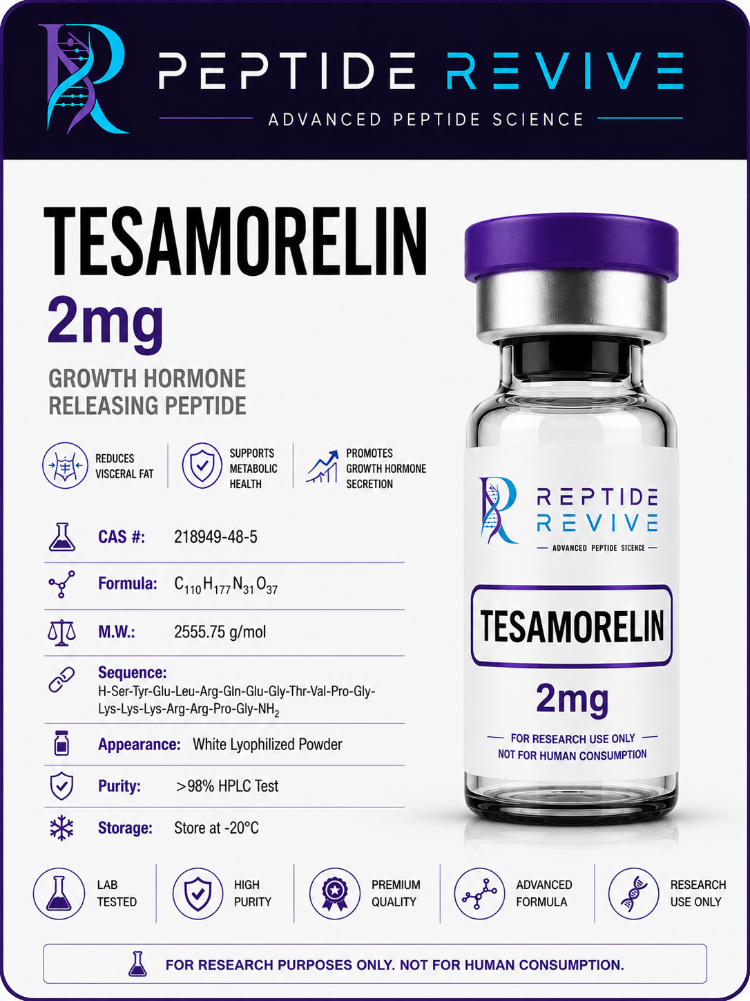 Tesamorelin