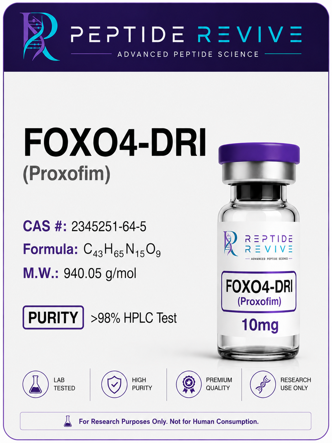 FOXO4-DRI (Proxofim) 10mg