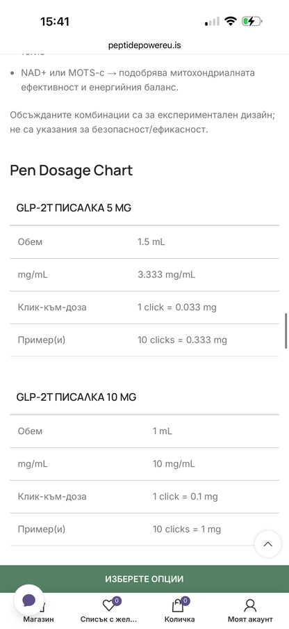 Tirzepatide (GLP-2T) 5mg / 10mg / 15mg